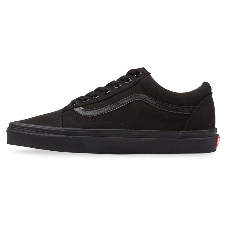 Ladies vans black trainers Clearance